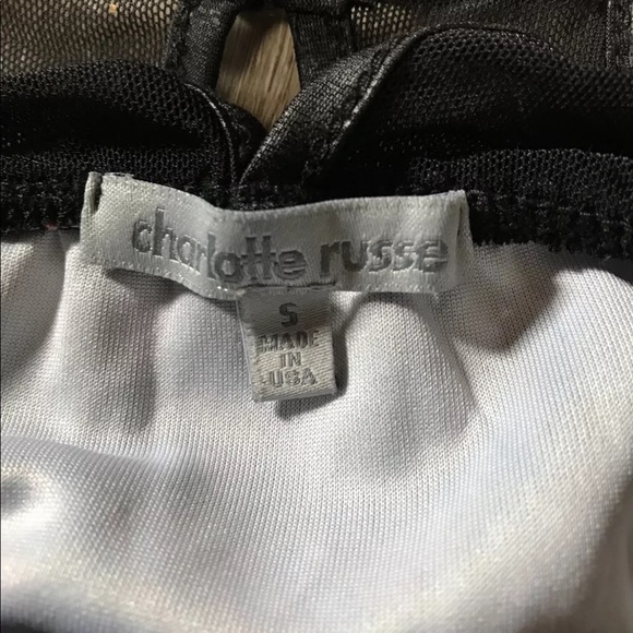 CHARLOTTE RUSSE Womens Small Sleeveless Shirt_467 - Picture 2 of 5